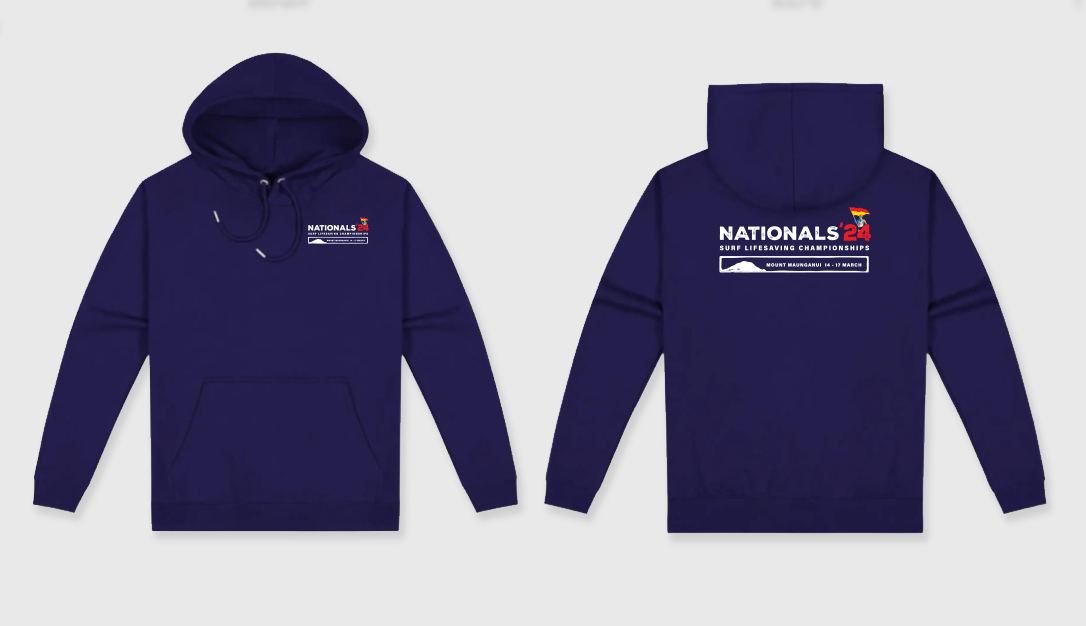 Surf Life Nationals 2024 Hoodie Surf Life Saving New Zealand